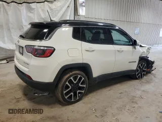 2018 Jeep Compass Limited with VIN 3C4NJDCB3JT481888, listed as a Copart auction lot 61488465 with 134,853 mi miles and Clean title. Bid and sale history available at DreamBid. Image 3.