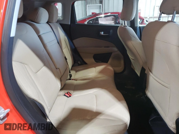 2017 Jeep Compass Sport with VIN 3C4NJCAB8HT643442, listed as a Copart auction lot 87031414 with 102,463 mi miles and Salvage Title. Bid and sale history available at carsss.com. Image 12.