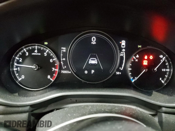 2019 Mazda Mazda3 Hatchback w/Preferred Pkg with VIN JM1BPBMM8K1133793, listed as a Copart auction lot 81000334 with 70,003 mi miles and Salvage Title. Bid and sale history available at carsss.com. Image 9.