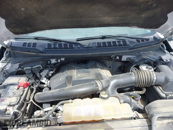 2019 Ford F-150 XL with VIN 1FTFW1E47KFA80486, listed as a IAAI auction lot 41824508 with 60,537 mi miles. Bid and sale history available at carsss.com. Image 10.