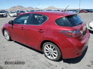 2012 Lexus CT 200h with VIN JTHKD5BH3C2084254, listed as a Copart auction lot 57202665 with 183,581 mi miles and Non repairable. Bid and sale history available at DreamBid. Image 2.