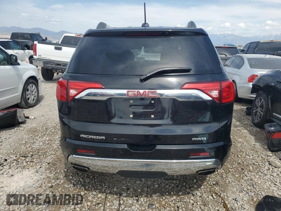 2018 GMC Acadia Denali z VIN 1GKKNXLS6JZ133038, wystawiony jako Copart lot #59525305 z przebiegiem 109 340 mil mil oraz Szkoda całkowita • Salvage title. Historia ofert i sprzedaży dostępna na DreamBid. Obrazek 6.