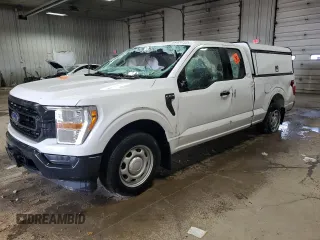 2021 Ford F-150 XL with VIN 1FTEX1CB8MKE44788, listed as a Copart auction lot 55617315 with 40,396 mi miles and Clean title. Bid and sale history available at DreamBid. Image 1.