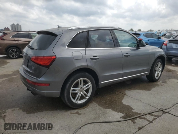 2017 Audi Q5 Premium Plus with VIN WA1L2AFP3HA031065, listed as a Copart auction lot 51498895 with 53,216 mi miles and Salvage Title. Bid and sale history available at carsss.com. Image 3.
