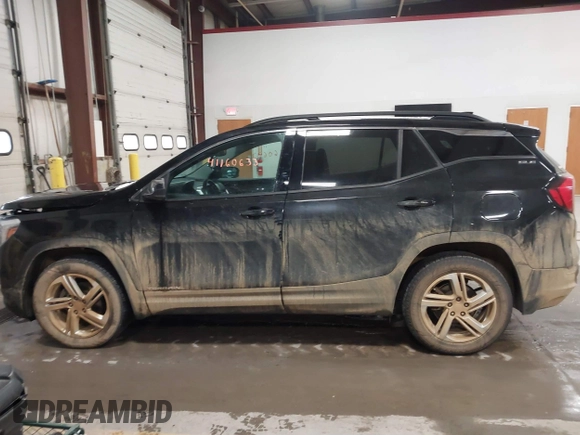 2019 GMC Terrain SLE with VIN 3GKALTEV8KL307623, listed as a IAAI auction lot 41160633 with 63,357 mi miles. Bid and sale history available at carsss.com. Image 14.