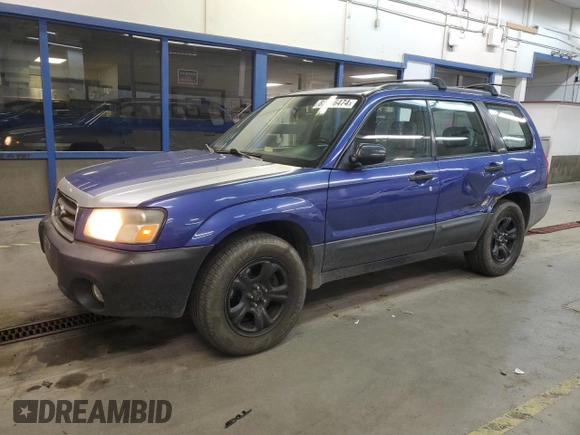 2003 Subaru Forester X with VIN JF1SG63623H716059, listed as a Copart auction lot 82716474 with 155,011 mi miles and Salvage Title. Bid and sale history available at carsss.com. Image 1.
