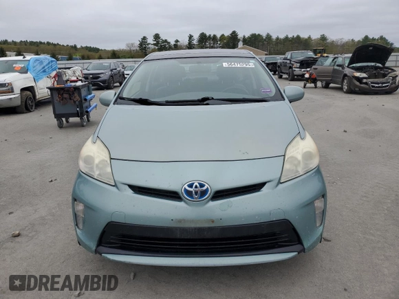 2012 Toyota Prius One with VIN JTDKN3DU7C1496874, listed as a Copart auction lot 56475295 with 244,154 mi miles and Clean Title. Bid and sale history available at DreamBid. Image 5.