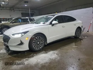 2022 Hyundai Sonata Hybrid Limited with VIN KMHL54JJ5NA043095, listed as a Copart auction lot 45137165 with 50,212 mi miles and Salvage Title. Bid and sale history available at carsss.com. Image 1.