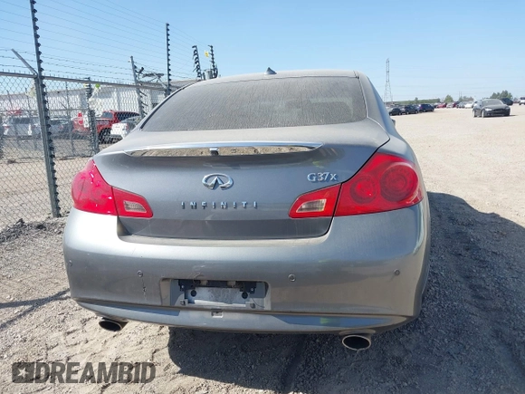 2011 Infiniti G37 x Sport Appearance Edition with VIN JN1CV6AR7BM405043, listed as a IAAI auction lot 40512509 with Not Provided miles and . Bid and sale history available at DreamBid. Image 15.