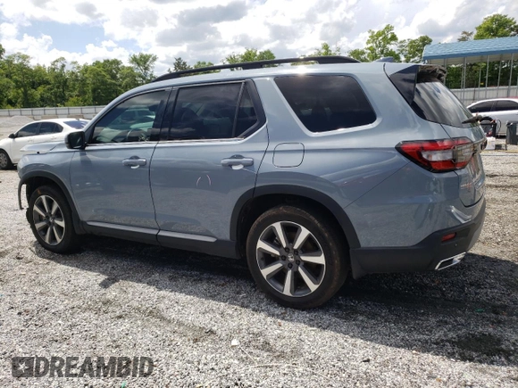2023 Honda Pilot Touring with VIN 5FNYG2H78PB006054, listed as a Copart auction lot 56039785 with 35,831 mi miles and Salvage title. Bid and sale history available at DreamBid. Image 2.