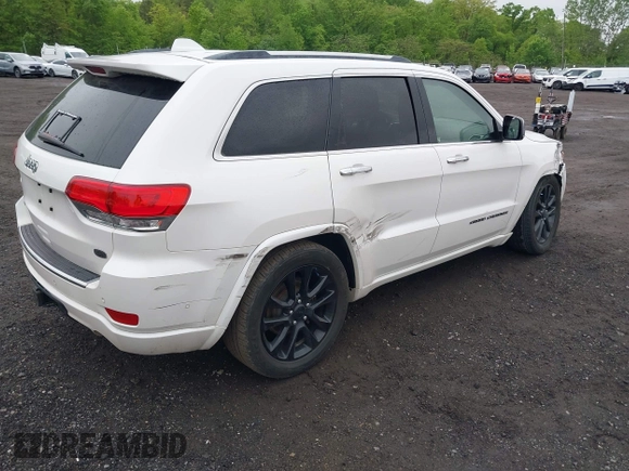 2018 Jeep Grand Cherokee High Altitude z VIN 1C4RJFCG7JC216122, wystawiony jako IAAI lot #42221311 z przebiegiem 121 852 mil mil oraz . Historia ofert i sprzedaży dostępna na DreamBid. Obrazek 4.