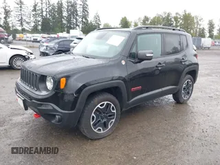2017 Jeep Renegade Deserthawk with VIN ZACCJBCB3HPF49135, listed as a IAAI auction lot 42291172 with 162,356 mi miles and . Bid and sale history available at DreamBid. Image 18.