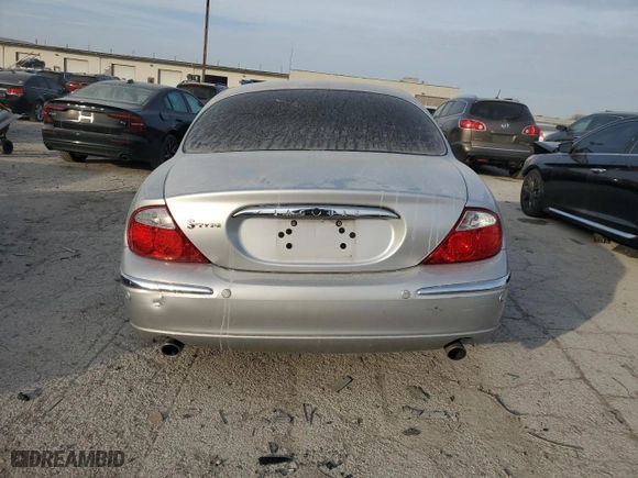 2004 Jaguar S-Type with VIN SAJEA01T54FM99832, listed as a Copart auction lot 81113514 with NaN miles and Salvage Title. Bid and sale history available at carsss.com. Image 6.