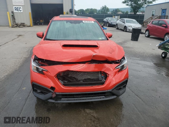 2024 Subaru WRX Premium с VIN JF1VBAH63R9819467, выставлен на аукционе Copart как лот 60785835 с пробегом 7 534 миль миль и Списание • Salvage title. История ставок и продаж доступна на DreamBid. Изображение 5.