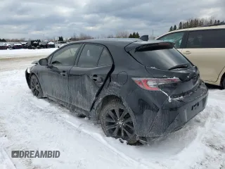 2022 Toyota Corolla Hatchback with VIN JTNK4MBE7N3186182, listed as a Copart auction lot 44306005 with 34,883 mi miles and Clean Title. Bid and sale history available at carsss.com. Image 2.