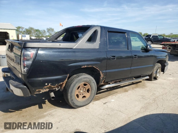 2005 Chevrolet Avalanche Z71 z VIN 3GNEK12ZX5G217504, wystawiony jako Copart lot #56369845 z przebiegiem Nie podano mil oraz Szkoda całkowita • Salvage title. Historia ofert i sprzedaży dostępna na DreamBid. Obrazek 3.