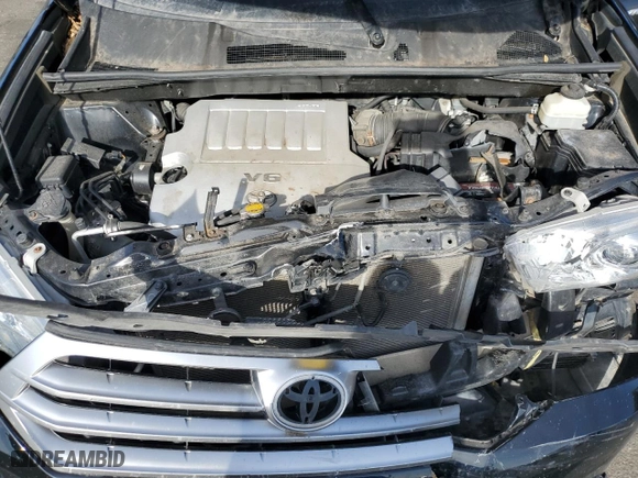 2013 Toyota Highlander Limited with VIN 5TDDK3EH4DS186706, listed as a Copart auction lot 54445545 with 116,423 mi miles and Clean Title. Bid and sale history available at carsss.com. Image 12.