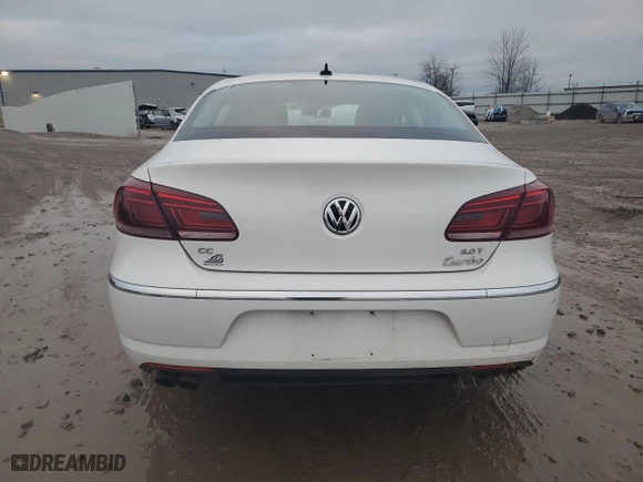 2013 Volkswagen CC Lux with VIN WVWRN7AN3DE524845, listed as a Copart auction lot 81951864 with 109,065 mi miles and Clean Title. Bid and sale history available at carsss.com. Image 6.