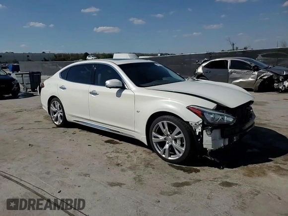2017 Infiniti Q70 3.7 z VIN JN1BY1PP8HM170866, wystawiony jako Copart lot #47077125 z przebiegiem 93 750 mil mil oraz Szkoda całkowita • Salvage title. Historia ofert i sprzedaży dostępna na DreamBid. Obrazek 14.