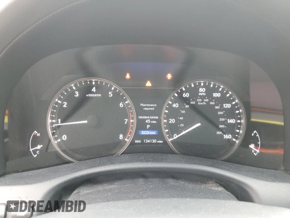 2014 Lexus GS 350 with VIN JTHBE1BL1E5042001, listed as a Copart auction lot 65809334 with 134,130 mi miles and Salvage Title. Bid and sale history available at carsss.com. Image 9.