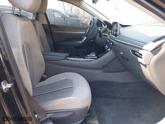 2020 Hyundai Sonata SEL with VIN 5NPEF4JA3LH059215, listed as a IAAI auction lot 41813711 with 48,784 mi miles. Bid and sale history available at carsss.com. Image 5.