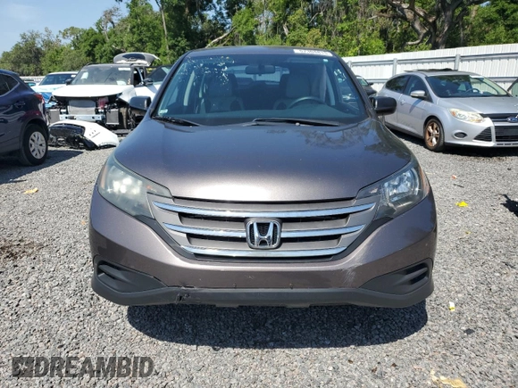 2013 Honda CR-V LX with VIN 3CZRM3H36DG709202, listed as a Copart auction lot 57304815 with 136,443 mi miles and Clean title. Bid and sale history available at DreamBid. Image 5.