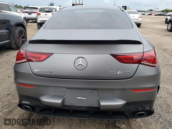 2021 Mercedes-Benz CLA with VIN W1K5J5BB7MN164861, listed as a Copart auction lot 63204833 with Not Provided miles. Bid and sale history available at carsss.com. Image 6.