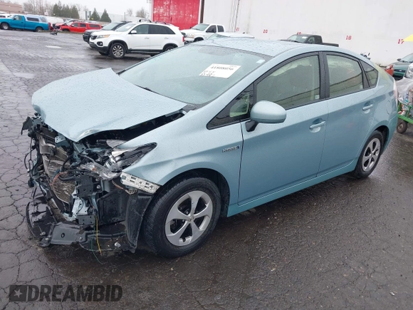 2015 Toyota Prius Four with VIN JTDKN3DU0F1880273, listed as a IAAI auction lot 41808056 with 73,452 mi miles. Bid and sale history available at carsss.com. Image 2.