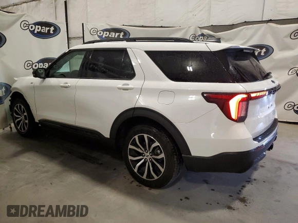 2025 Ford Explorer ST-Line z VIN 1FMUK8KH4SGB53287, wystawiony jako Copart lot #59285225 z przebiegiem 9 118 mil mil oraz Czysty tytuł • Clean title. Historia ofert i sprzedaży dostępna na DreamBid. Obrazek 2.