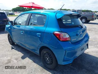 2024 Mitsubishi Mirage ES z VIN ML32AUHJ5RH036570, wystawiony jako IAAI lot #42329506 z przebiegiem 4770 mil mil oraz . Historia ofert i sprzedaży dostępna na DreamBid. Obrazek 3.