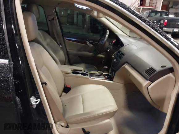 2011 Mercedes-Benz C 300 Sport with VIN WDDGF8BB2BR169791, listed as a IAAI auction lot 41846556 with 120,630 mi miles and . Bid and sale history available at DreamBid. Image 5.