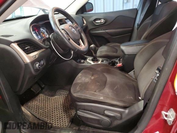 2015 Jeep Cherokee Latitude with VIN 1C4PJMCS4FW665411, listed as a Copart auction lot 49583235 with 88,121 mi miles and Clean Title. Bid and sale history available at carsss.com. Image 7.