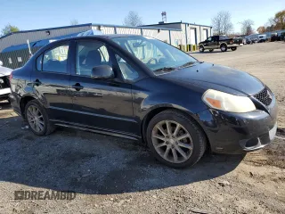 2008 Suzuki SX4 Sport with VIN JS2YC414485103087, listed as a Copart auction lot 81088474 with 165,047 mi miles and Salvage Title. Bid and sale history available at carsss.com. Image 4.