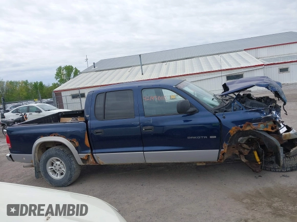 2000 Dodge Dakota Sport with VIN 1B7HG2AZ9YS777509, listed as a IAAI auction lot 42145010 with Not provided miles and . Bid and sale history available at DreamBid. Image 13.