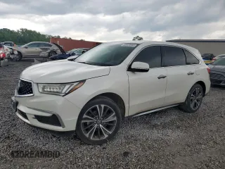 2020 Acura MDX Technology z VIN 5J8YD3H51LL000487, wystawiony jako Copart lot #56923565 z przebiegiem 114 165 mil mil oraz Szkoda całkowita • Salvage title. Historia ofert i sprzedaży dostępna na DreamBid. Obrazek 1.