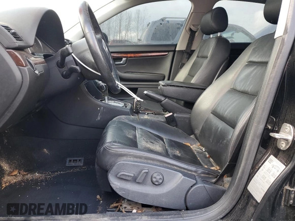 2005 Audi A4 2.0T with VIN WAUDF68E35A488040, listed as a Copart auction lot 82911944 with 0 mi miles and Clean Title. Bid and sale history available at carsss.com. Image 7.