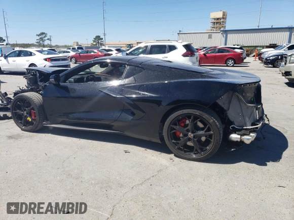 2020 Chevrolet Corvette 2LT with VIN 1G1Y72D4XL5101070, listed as a Copart auction lot 48903885 with 16,226 mi miles and Salvage title. Bid and sale history available at DreamBid. Image 2.