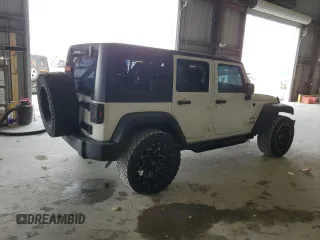 2018 Jeep Wrangler Unlimited Sport with VIN 1C4BJWDG2JL813744, listed as a Copart auction lot 50267575 with 78,302 mi miles and Salvage Title. Bid and sale history available at DreamBid. Image 3.