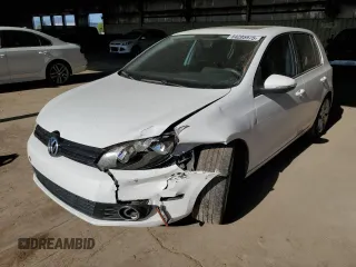 2010 Volkswagen Golf TDI with VIN WVWDM7AJ3AW399782, listed as a Copart auction lot 54205975 with 193,536 mi miles and Salvage title. Bid and sale history available at DreamBid. Image 1.