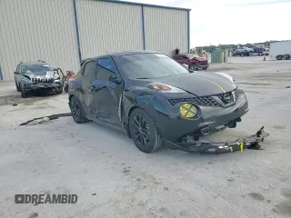 2015 Nissan Juke SV with VIN JN8AF5MV4FT559827, listed as a Copart auction lot 89210315 with 97,608 mi miles and Salvage Title. Bid and sale history available at DreamBid. Image 12.