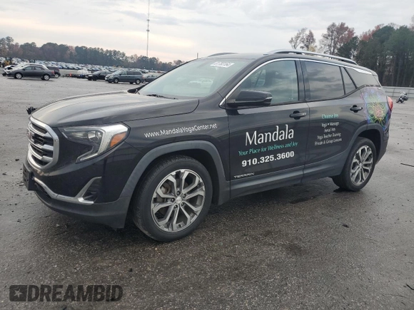 2019 GMC Terrain SLT with VIN 3GKALPEX6KL102343, listed as a Copart auction lot 81783164 with 120,280 mi miles and Salvage Title. Bid and sale history available at carsss.com. Image 1.