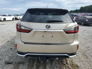 2018 Lexus RX 350L Premium with VIN JTJGZKCA9J2001848, listed as a Copart auction lot 61371135 with 60,459 mi miles and Salvage title. Bid and sale history available at DreamBid. Image 6.