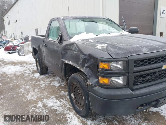 2015 Chevrolet Silverado 1500 Work Truck with VIN 1GCNKPEH2FZ425280, listed as a IAAI auction lot 41163090 with 62,766 mi miles. Bid and sale history available at carsss.com. Image 6.