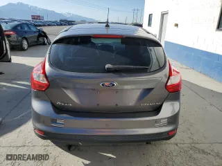 2012 Ford Focus Titanium with VIN 1FAHP3N21CL302058, listed as a Copart auction lot 53574025 with 196,337 mi miles and Clean Title. Bid and sale history available at carsss.com. Image 6.