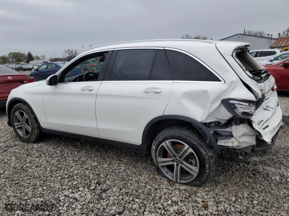 2019 Mercedes-Benz GLC with VIN WDC0G4JB7KV184419, listed as a Copart auction lot 51949435 with 103,886 mi miles and Salvage Title. Bid and sale history available at carsss.com. Image 2.