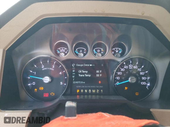 2011 Ford F-250 XL with VIN 1FT7W2BT0BEA11389, listed as a Copart auction lot 47743425 with 324,970 mi miles and Clean title. Bid and sale history available at DreamBid. Image 9.