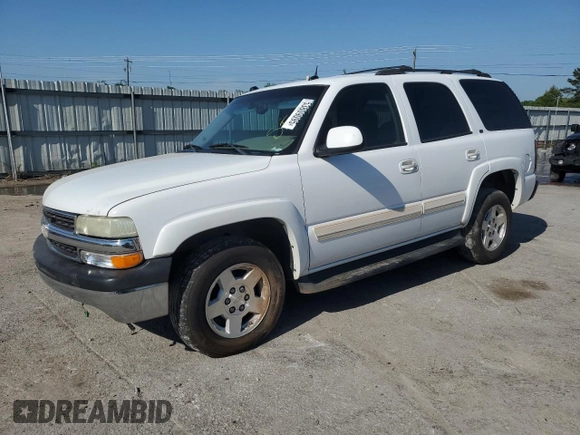 2005 Chevrolet Tahoe Z71 with VIN 1GNEC13T35R110236, listed as a Copart auction lot 53809095 with Not provided miles and Salvage title. Bid and sale history available at DreamBid. Image 1.