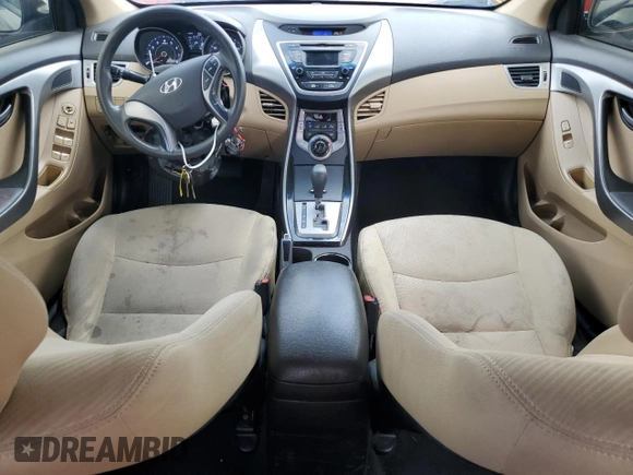 2013 Hyundai Elantra GLS с VIN 5NPDH4AE6DH253828, выставлен на аукционе Copart как лот 58853725 с пробегом 157 211 миль миль и Списание • Salvage title. История ставок и продаж доступна на DreamBid. Изображение 8.