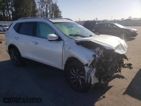 2015 Nissan Rogue SL with VIN 5N1AT2MTXFC811075, listed as a Copart auction lot 48720045 with 135,795 mi miles and Salvage Title. Bid and sale history available at carsss.com. Image 4.