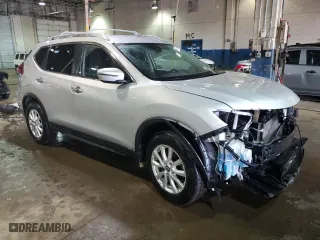 2020 Nissan Rogue SV with VIN JN8AT2MV4LW136568, listed as a Copart auction lot 50413375 with 90,062 mi miles and Salvage Title. Bid and sale history available at carsss.com. Image 4.